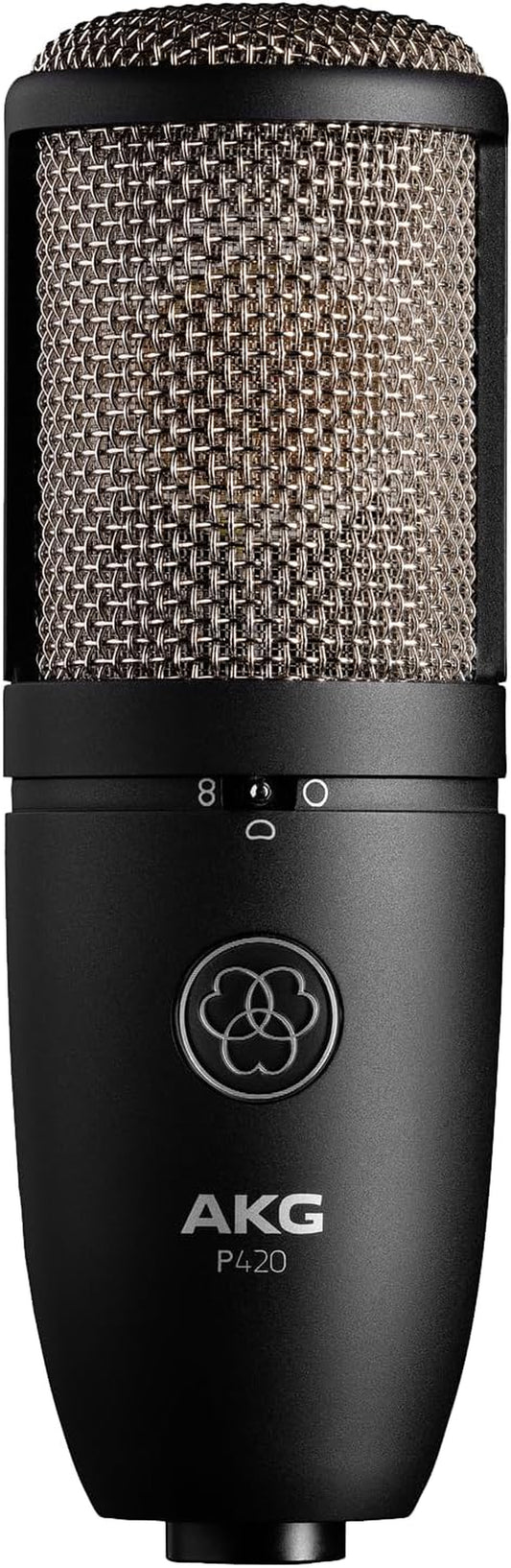 Pro Audio Condenser Microphone, XLR, Sliver Blue, 165Mm Long, 54Mm Diameter (3101H00430)